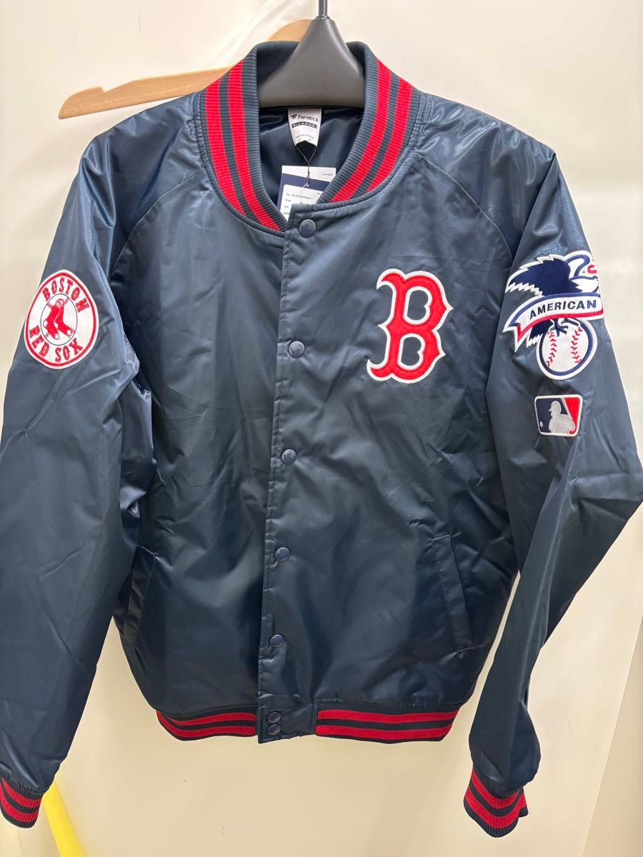 MLBNYボストンレッドソックススタジャンブルゾンXL定価19800円 MLBNYボストンレッドソックススタジャンブルゾンXL定価19800円