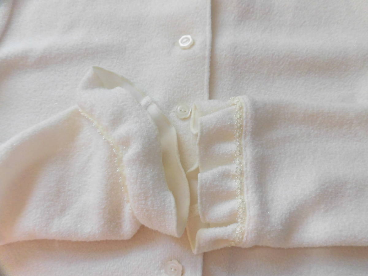 sho bread CHOPIN* white. cardigan, presentation, type clothes *150, cleaning settled 