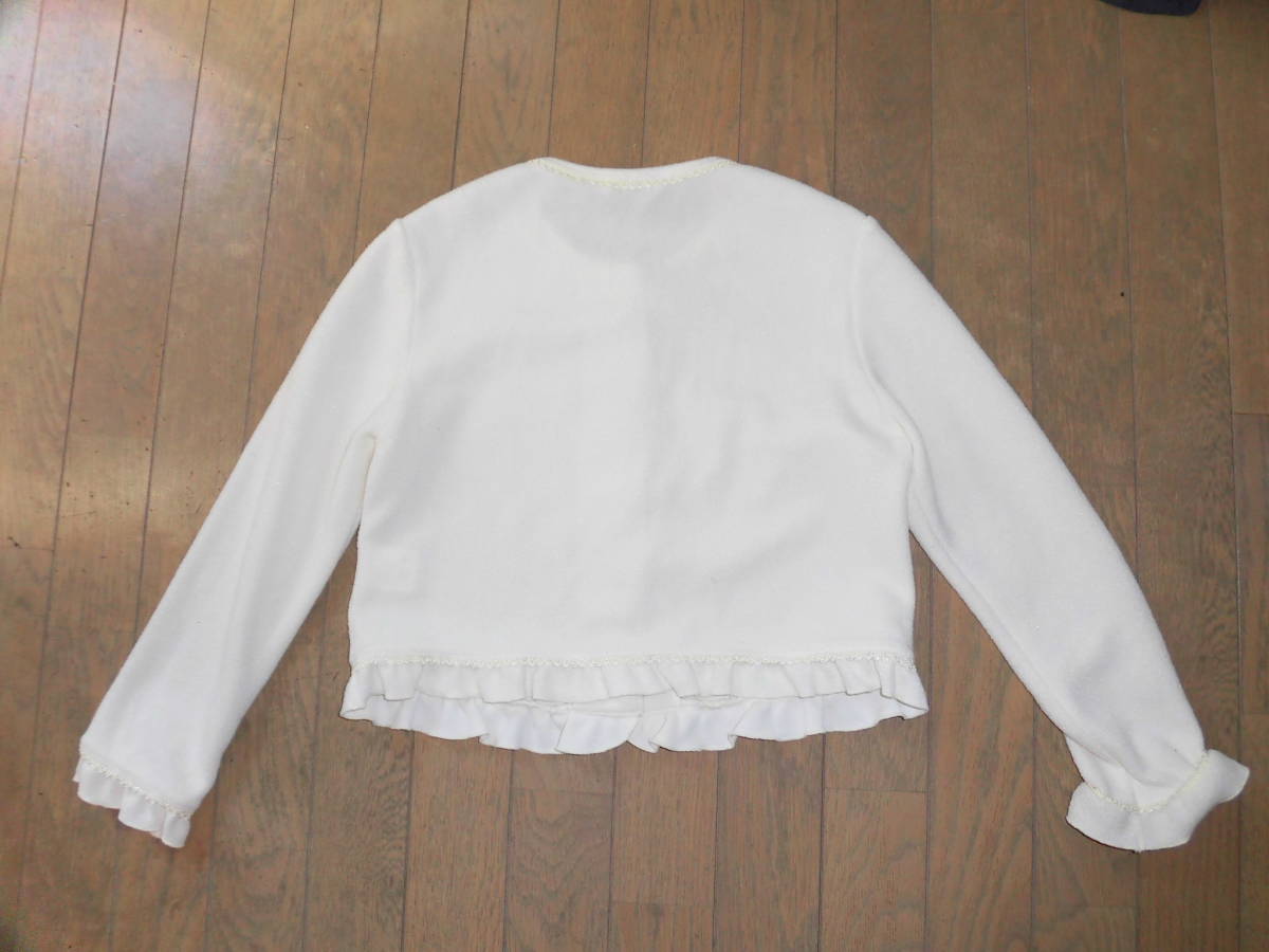 sho bread CHOPIN* white. cardigan, presentation, type clothes *150, cleaning settled 