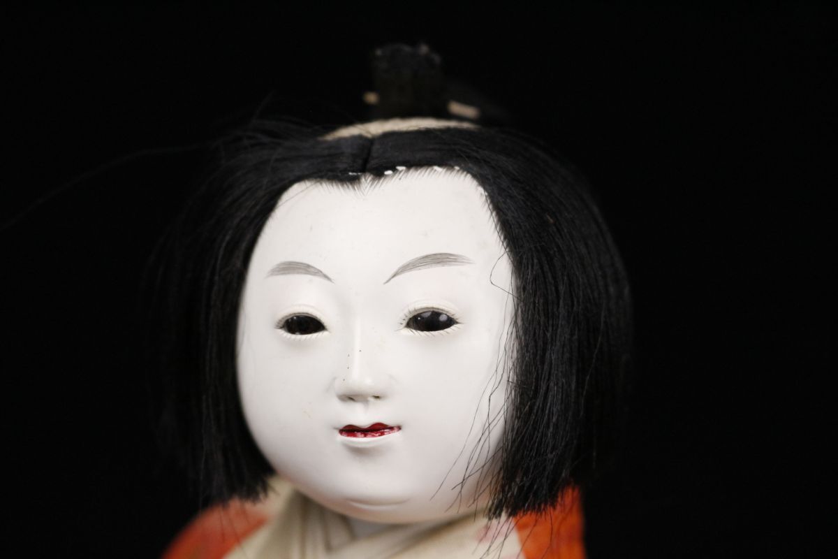 LIG】京人形司 京都丸平 大木平蔵 玉眼 馬乗り子供大将 五月人形 LIG】京人形司 京都丸平 大木平蔵 玉眼 馬乗り子供大将 五月人形