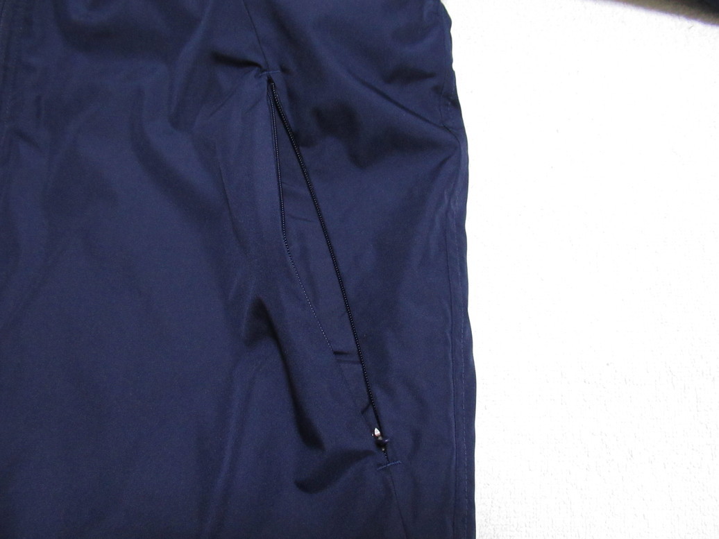 UNDER ARMOUR bench coat navy blue navy S SM Under Armor cotton inside long coat water-repellent men's 1305629-410