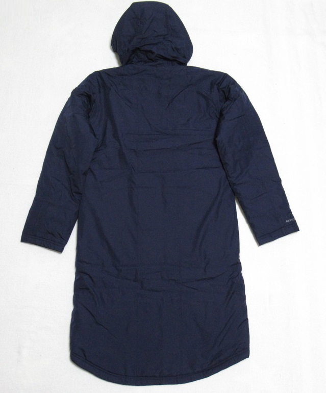 UNDER ARMOUR bench coat navy blue navy S SM Under Armor cotton inside long coat water-repellent men's 1305629-410