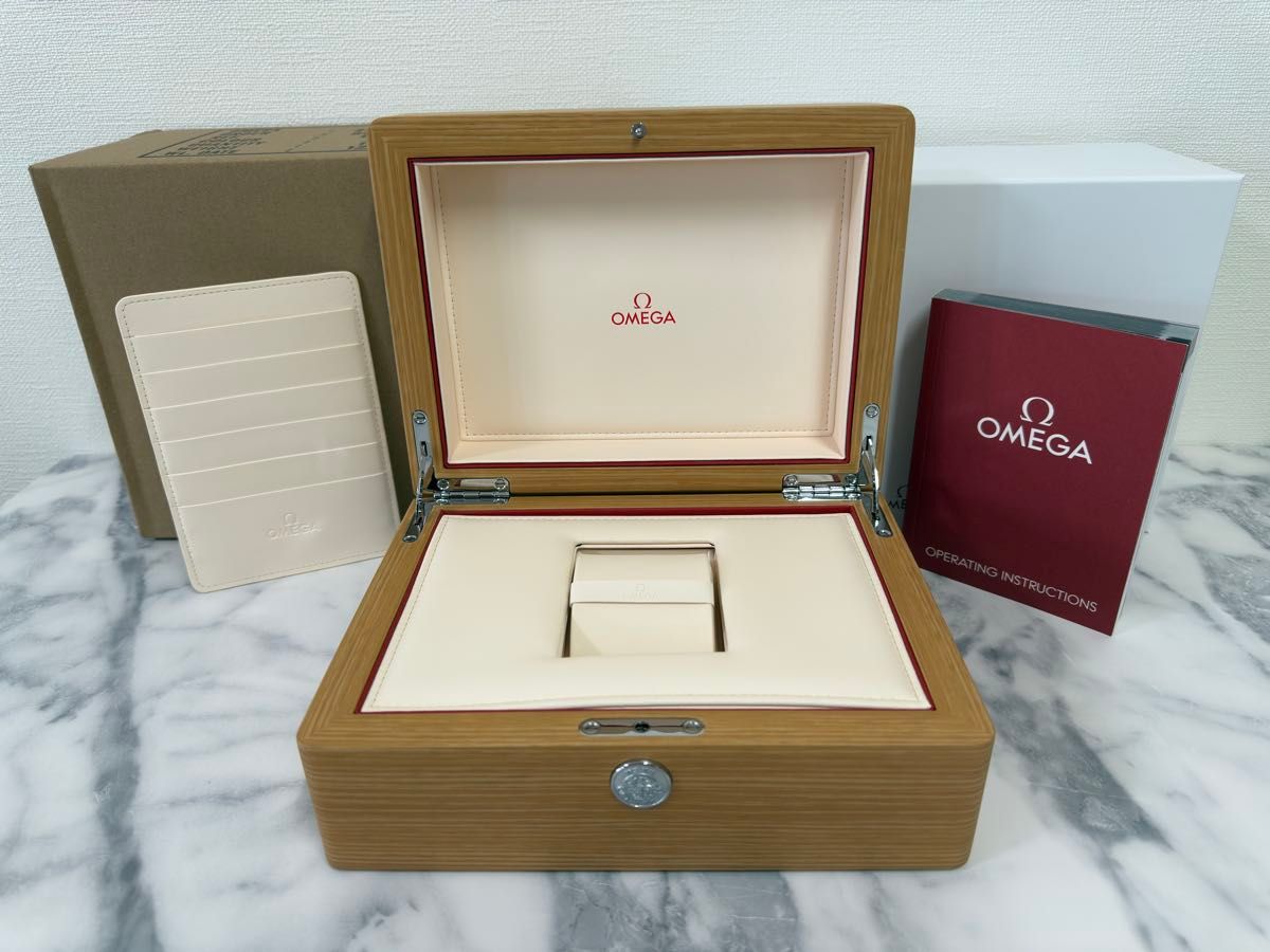 新品 オメガ 時計ケース 2個セット】OMEGA オメガ ボックス BOX 木製 ウォッチケース