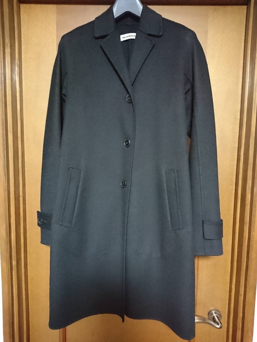 JIL SANDER ジルサンダー ダブルフェイス チェスター ミニマムコート