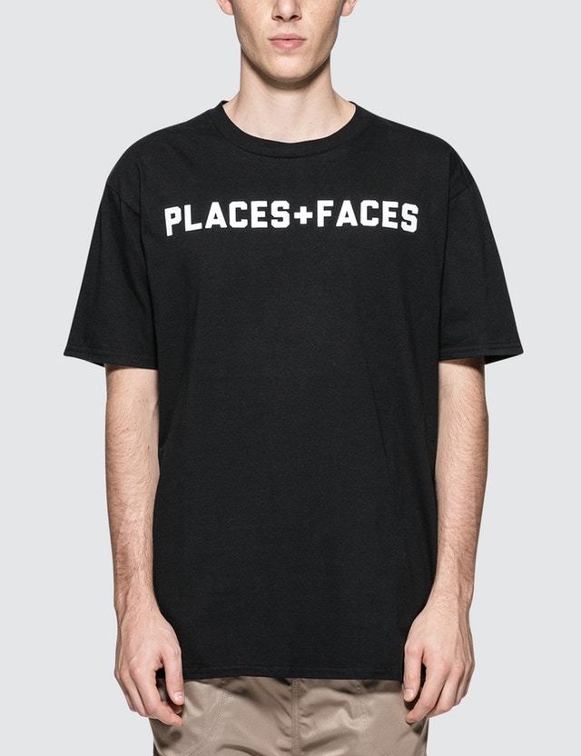 ふるさと納税 PLACES+FACES T-Shirt Logo 文字、ロゴ