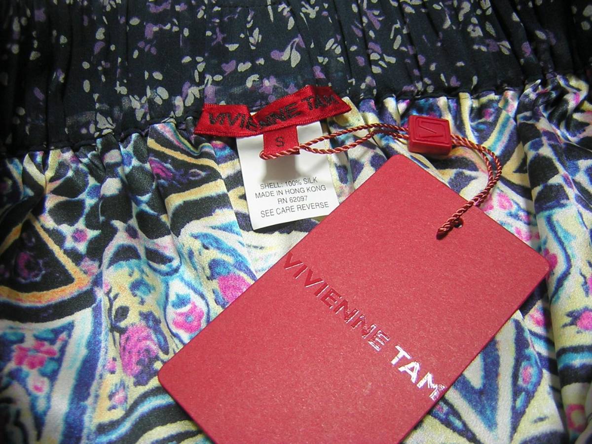 新品 VIVIENNE TAM ヴィヴィアンタム シルクスカート ccorca.org