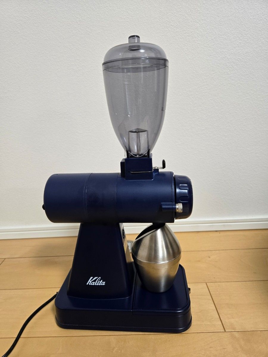 Kalita NEXT G スモーキーブルー 電動コーヒーミル カリタ NEXT G 電動コーヒーミル スモーキーブルー 電動コーヒーミル