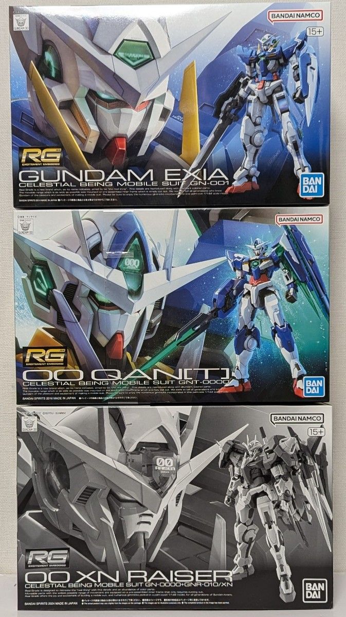 HGガンダムプラモデルセット未組立品 ダブルオーシリーズ ステイメンなど計6点 HGガンダムプラモデルセット未組立品 ダブルオーシリーズ