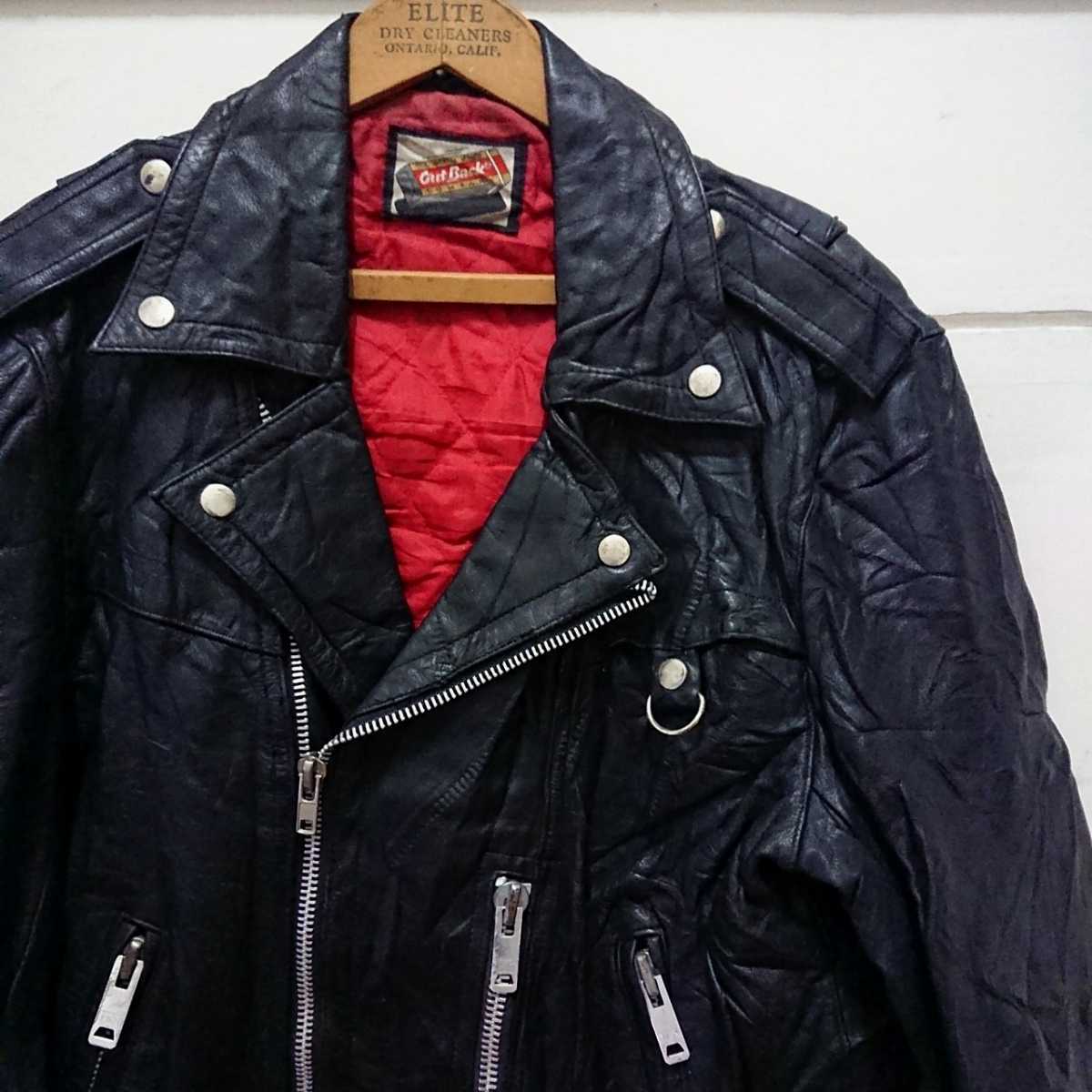 正規店仕入れの ツギハギ小の字ライダース パンク ライダース