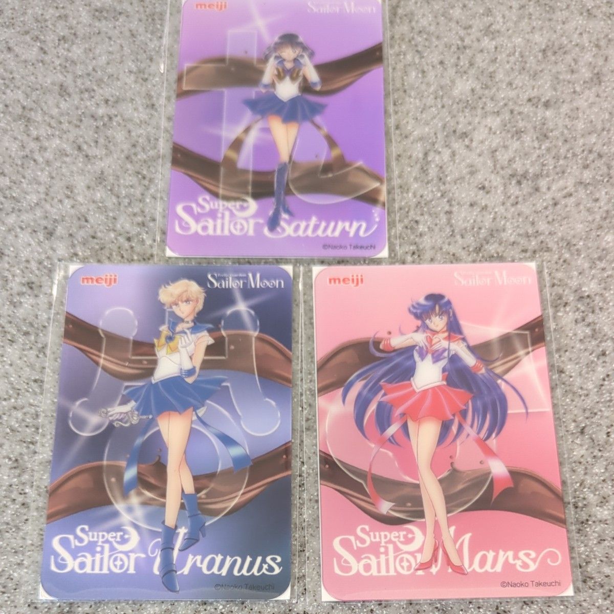 セーラームーン 明治 チョコレート サターン ウラヌス マーズ セーラームーン 明治 チョコレート サターン ウラヌス マーズ