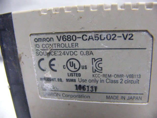 Yahoo!オークション - 動作保証 OMRON V680-CA5D02-V2 RFIDシステム Yahoo!オークション - 動作保証 OMRON V680-CA5D02-V2 RFIDシステム