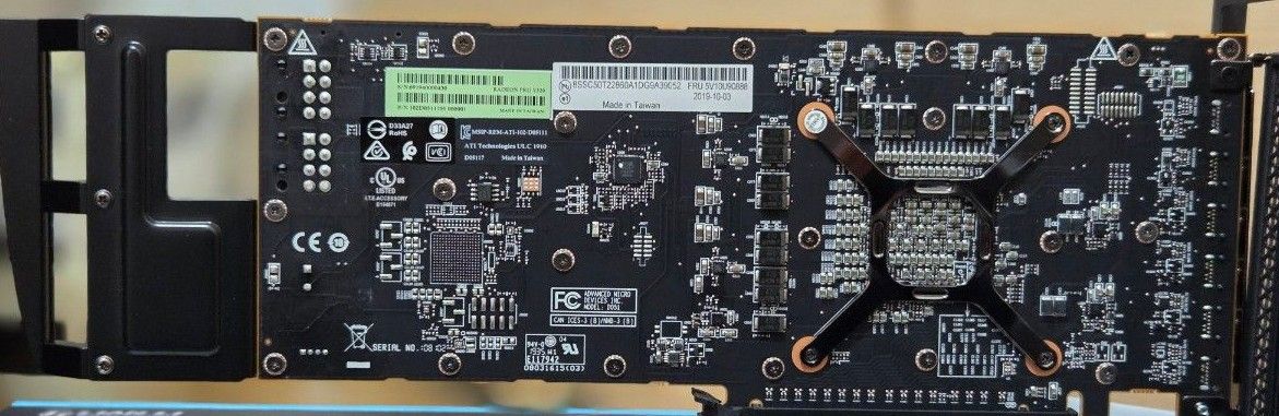 動作確認済み】AMD Radeon Pro WX8200 (V320改)|Yahoo!フリマ 動作確認済み】AMD Radeon Pro WX8200 (V320改)|Yahoo!フリマ