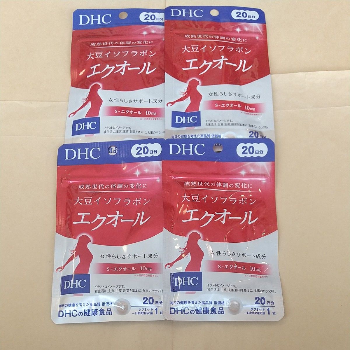 DHC エクオール 20日分×4袋