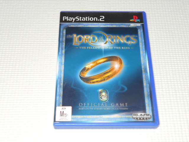 PS2★THE LORD OF THE RINGS THE FELLOWSHIP OF THE RING 海外版★箱付・説明書付・ソフト付_画像1