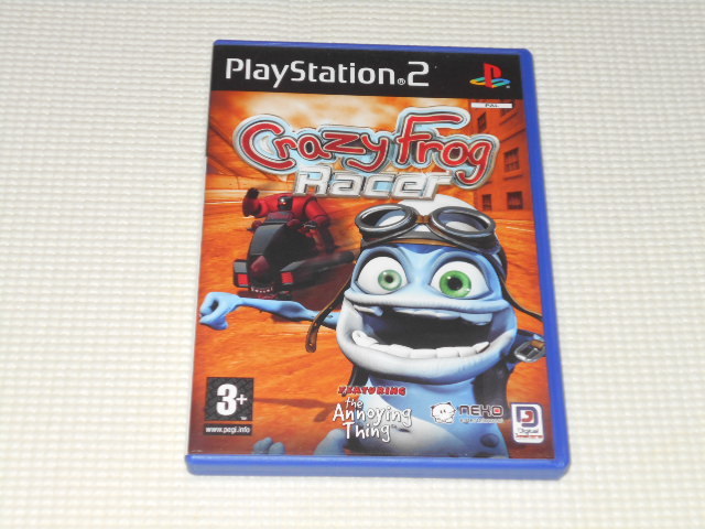 PS2★Crazy Frog Racer 海外版★箱付・説明書付・ソフト付