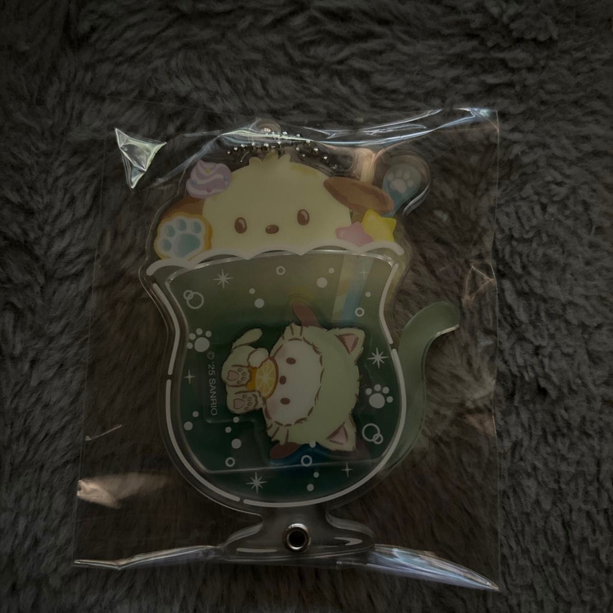 サンリオキャラクターズ　カスタムアクリルチャーム　　ねこソーダ