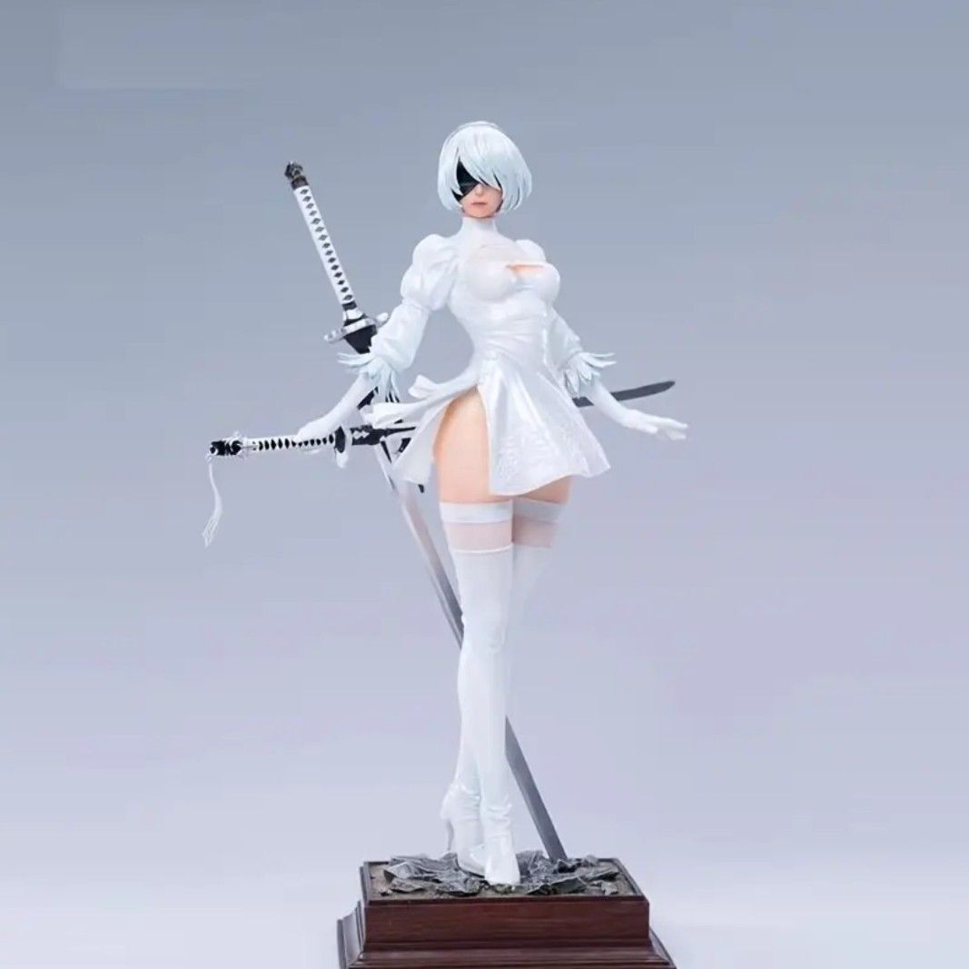【SALE／37%OFF】 ニーアオートマタ 新品 2B ブリスター未 海外製 フィギュア 白 アニメ/ゲーム