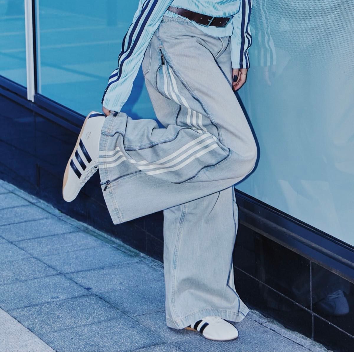 adidas アディダス DENIM ZIP PANT JX9210 30|Yahoo!フリマ(旧 adidas アディダス DENIM ZIP PANT JX9210 30|Yahoo!フリマ(旧