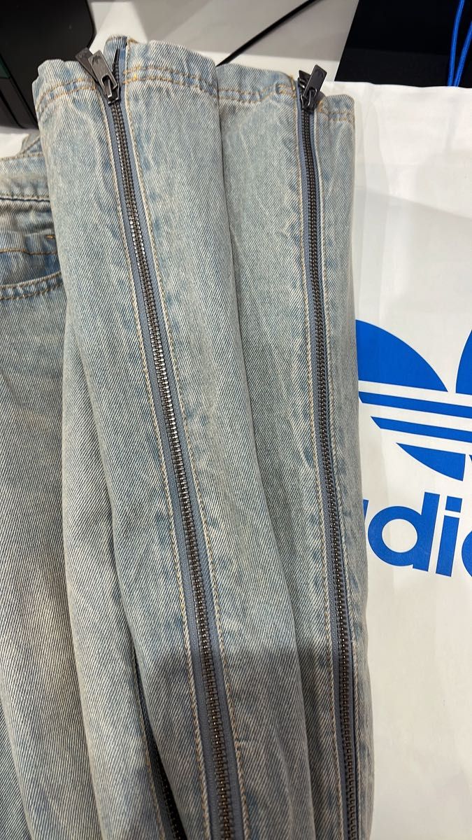 adidas アディダス DENIM ZIP PANT JX9210|Yahoo!フリマ(旧 adidas アディダス DENIM ZIP PANT JX9210|Yahoo!フリマ(旧