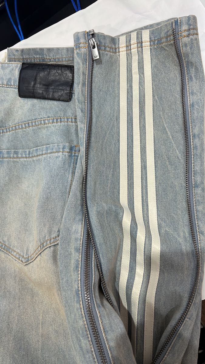 adidas アディダス DENIM ZIP PANT JX9210|Yahoo!フリマ(旧 adidas アディダス DENIM ZIP PANT JX9210|Yahoo!フリマ(旧