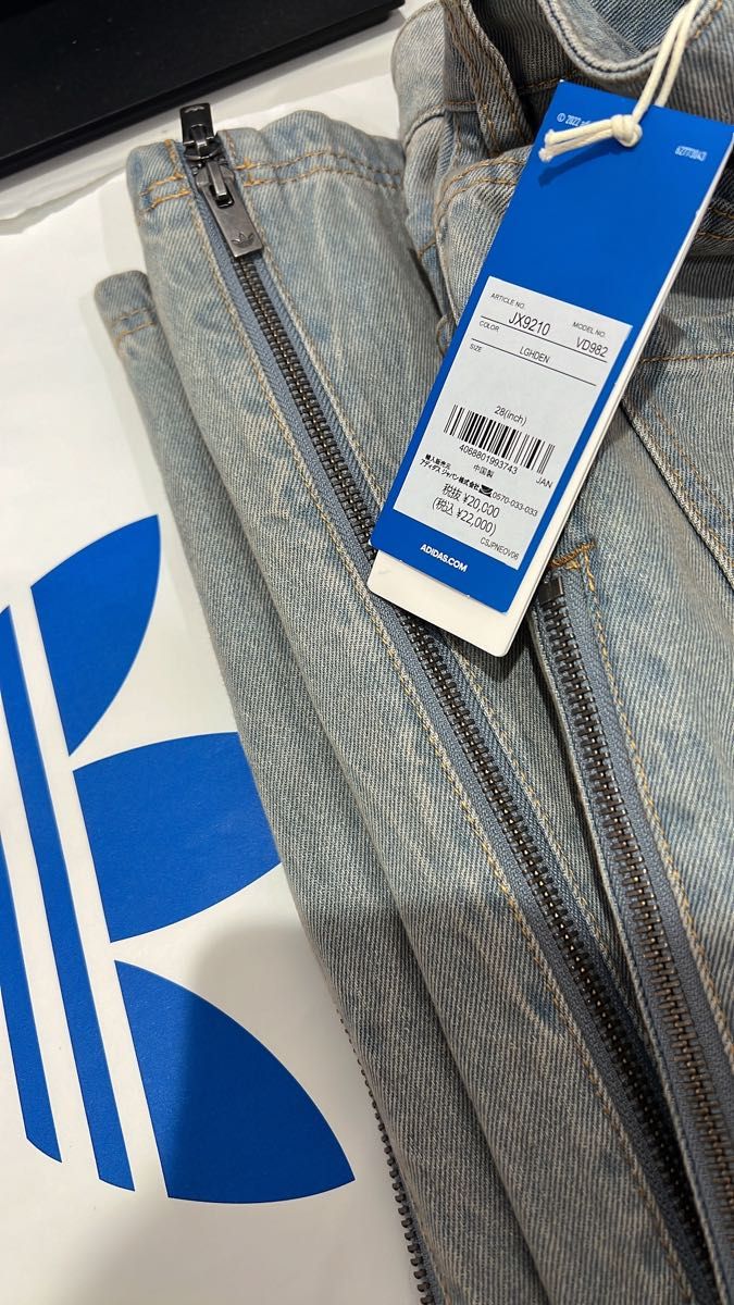 adidas アディダス DENIM ZIP PANT JX9210|Yahoo!フリマ(旧 adidas アディダス DENIM ZIP PANT JX9210|Yahoo!フリマ(旧