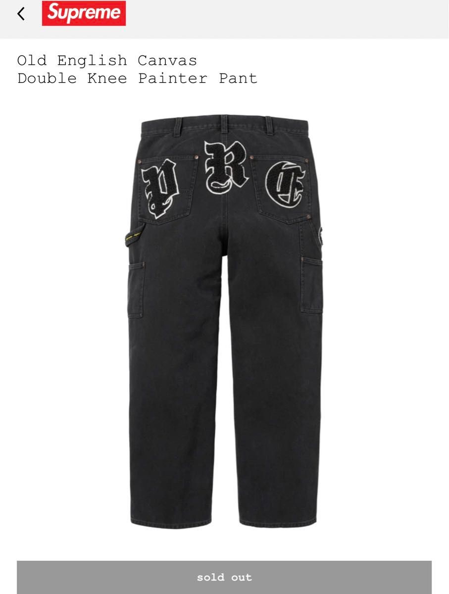 Supreme Old English Canvas Double Knee|Yahoo!フリマ(旧 Supreme Old English Canvas Double Knee|Yahoo!フリマ(旧