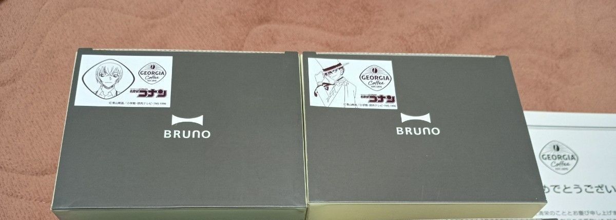 未開封】最安値 】ジョージア 怪盗キッド×安室透BRUNO蓋つき 未開封】最安値 】ジョージア 怪盗キッド×安室透BRUNO蓋つき