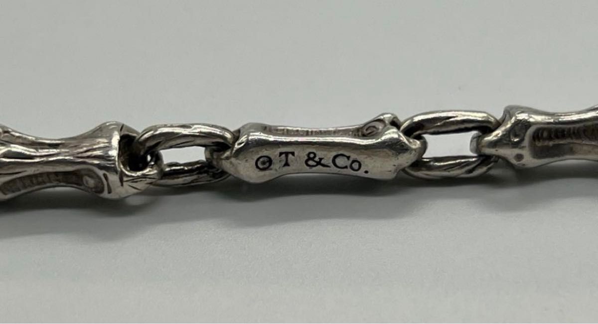ティファニー TIFFANY バンブーブレスレット SV925 ヴィンテージ ティファニー TIFFANY バンブーブレスレット SV925 ヴィンテージ