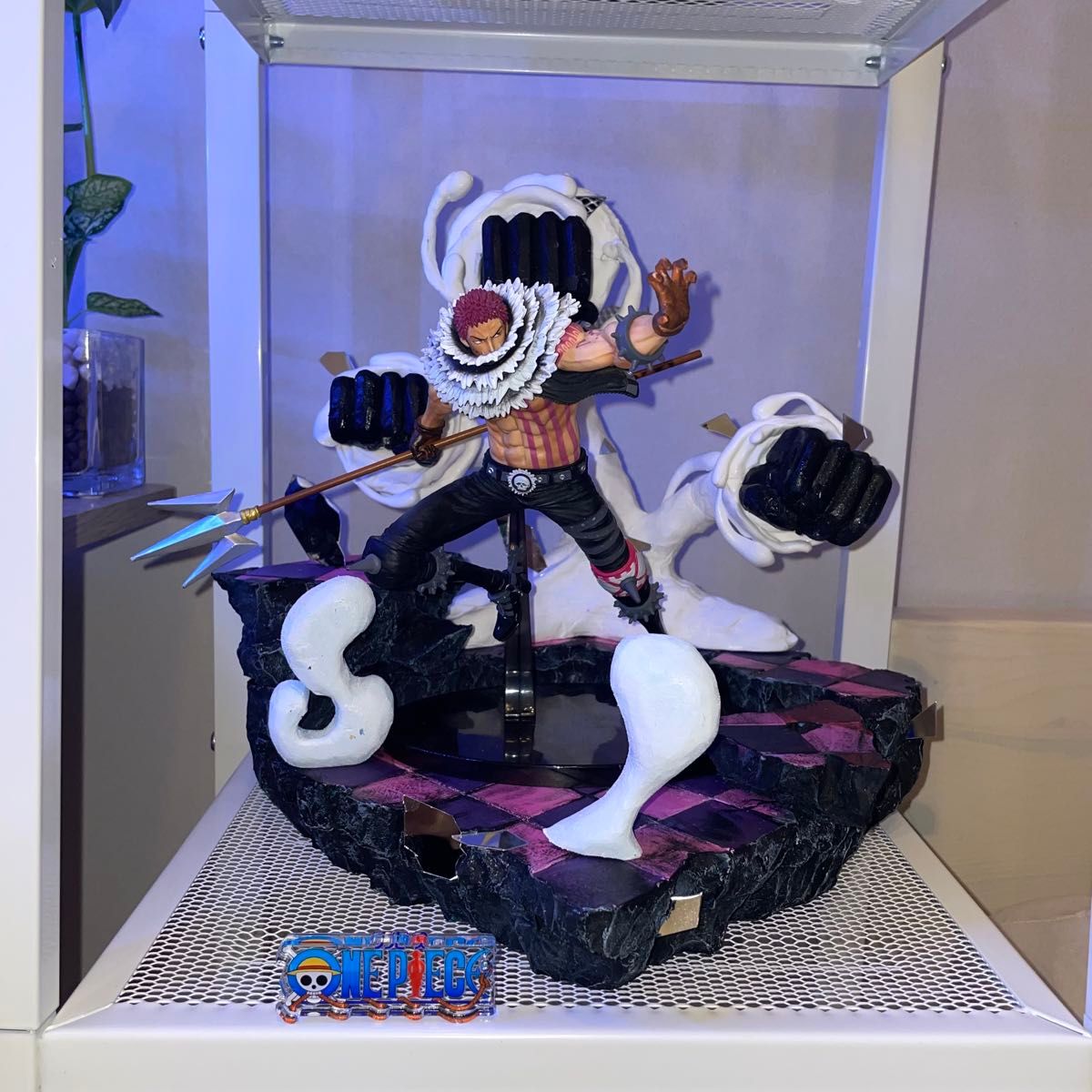 ワンピース カタクリ ジオラマフィギュア ジャンプショップ 2021 ONE PIECE BWFC シャーロット・カタクリ フィギュア用ジオラマ