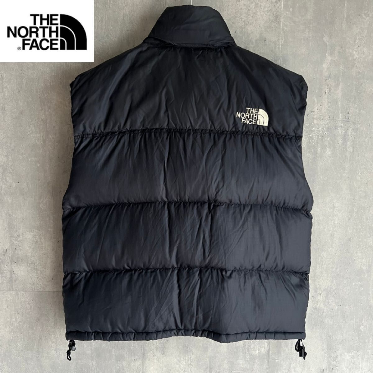 90s THE NORTH FACE US規格 ダウンベストジャケット ネイビー 90s THE NORTH FACE US規格 ダウンベストジャケット ネイビー