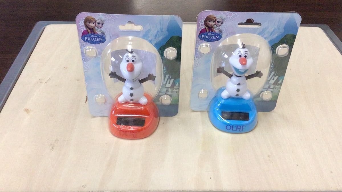 アナと雪の女王 オラフディズニー口閉じと口開け 2個セット