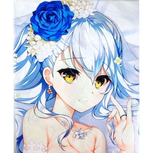 CRYSTALiA ぺろ 絆きらめく恋いろは 朱雀院椿 ウエディング 抱き枕カバー 未開封 / A&J製 ライクトロン まくらぶ 公式 正規品 wedding