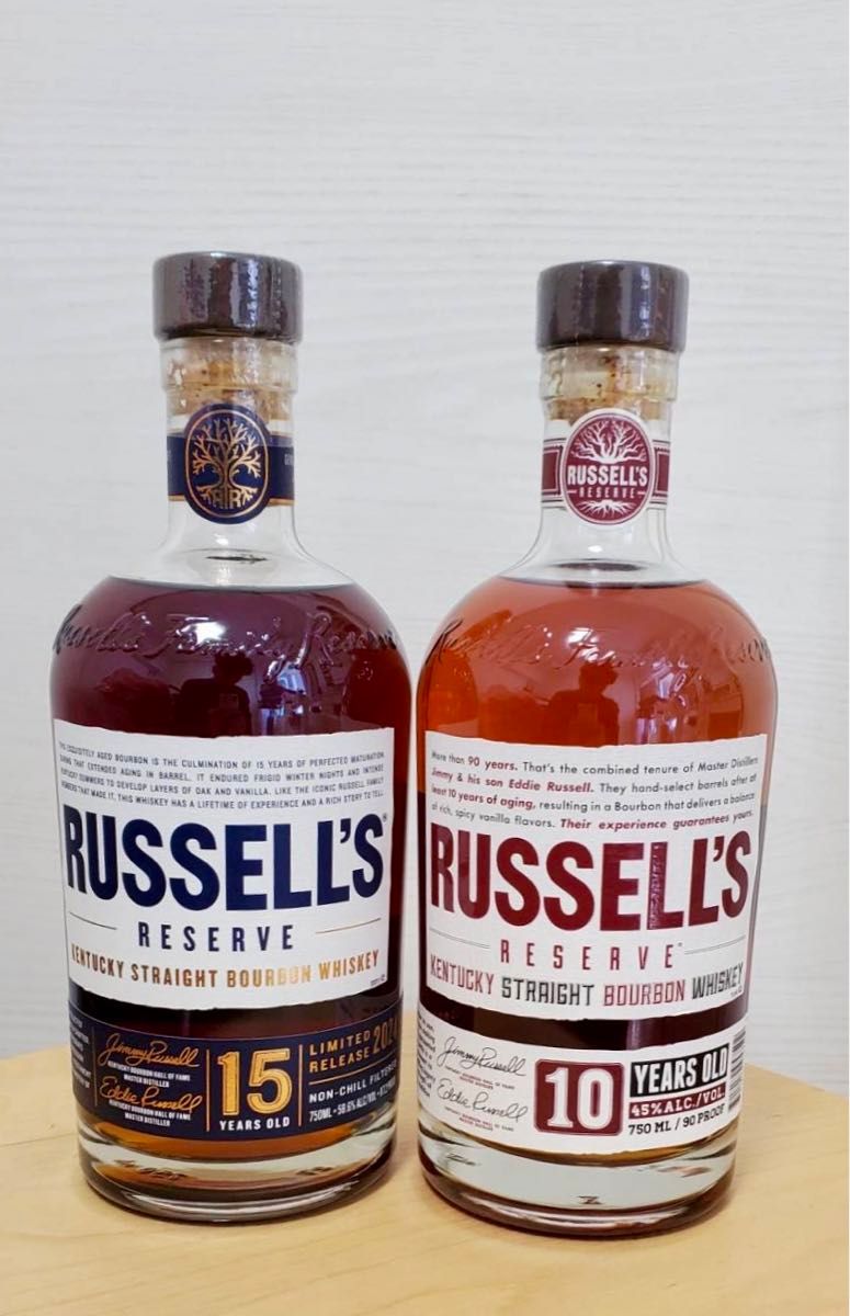 ラッセルズリザーブ15年 ラッセルズリザーブ10年 RUSSELLS ラッセルズリザーブ15年 ラッセルズリザーブ10年 RUSSELLS