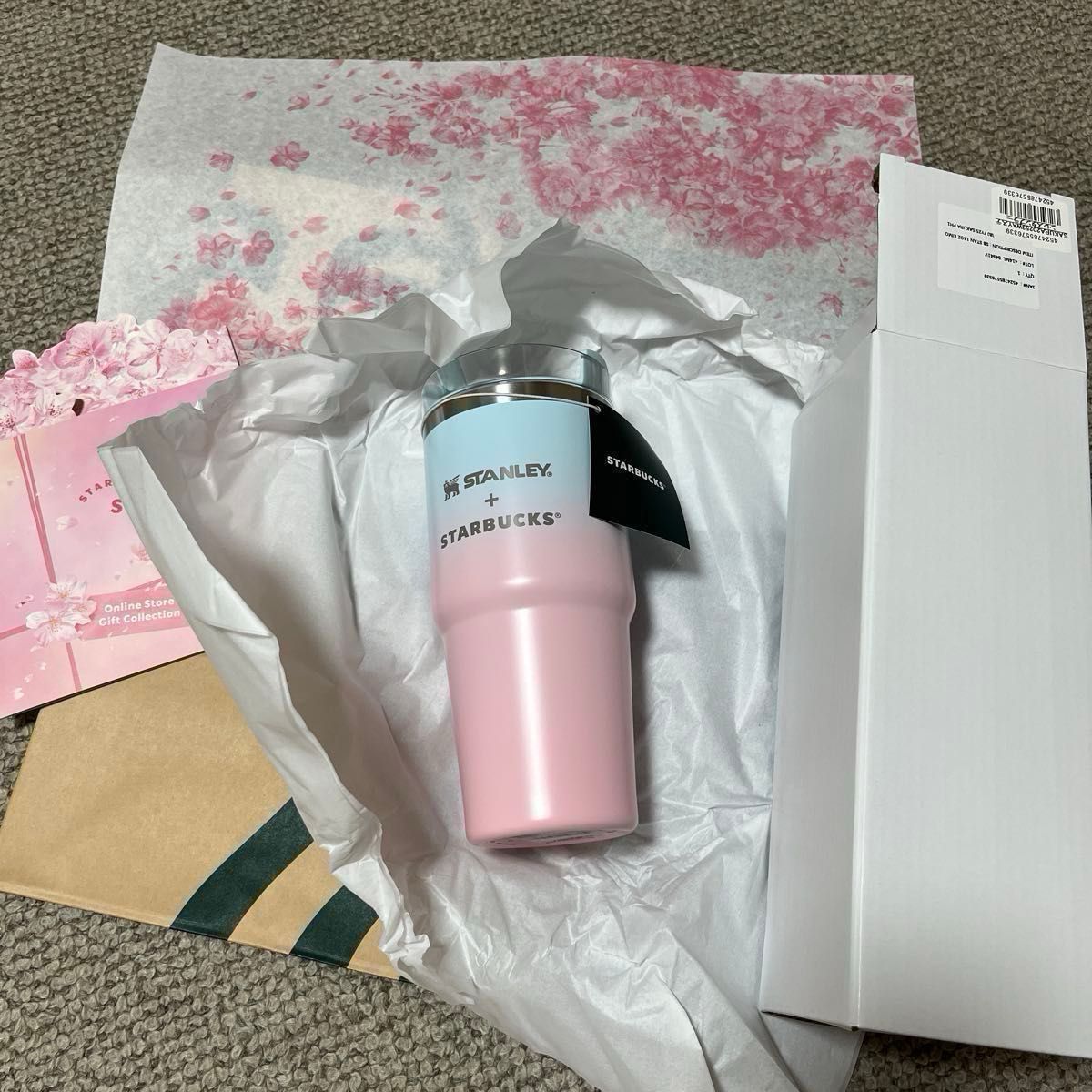 箱入りスターバックスSAKURA2025 3WAYタンブラーSTANLEY 箱入りスターバックスSAKURA2025 3WAYタンブラーSTANLEY