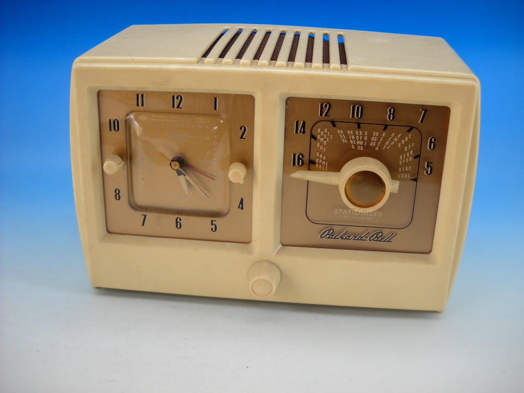 1954年　アメリカ　Packand Bell パッカードベル　真空管ラジオ　ヴィンテージ　アンティーク　激レア！　コレクター必見！！