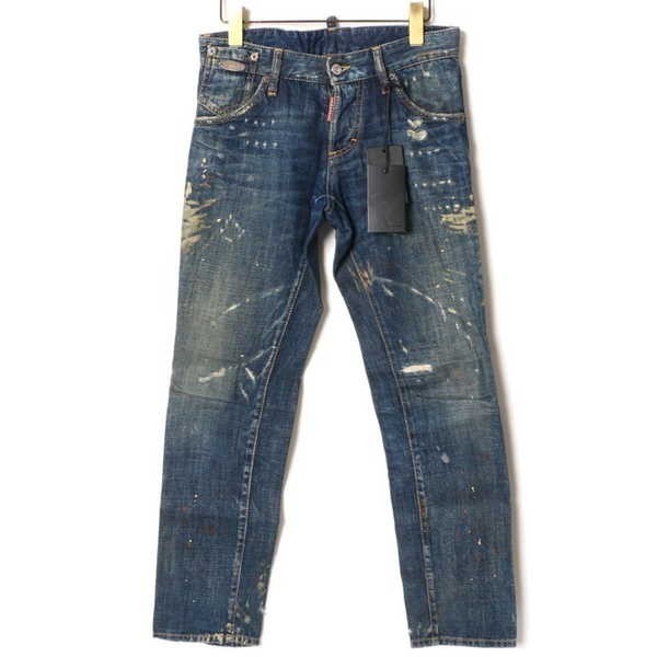 新品】ディースクエアード◇DSQUARED2◇ダメージ加工ウォッシュド