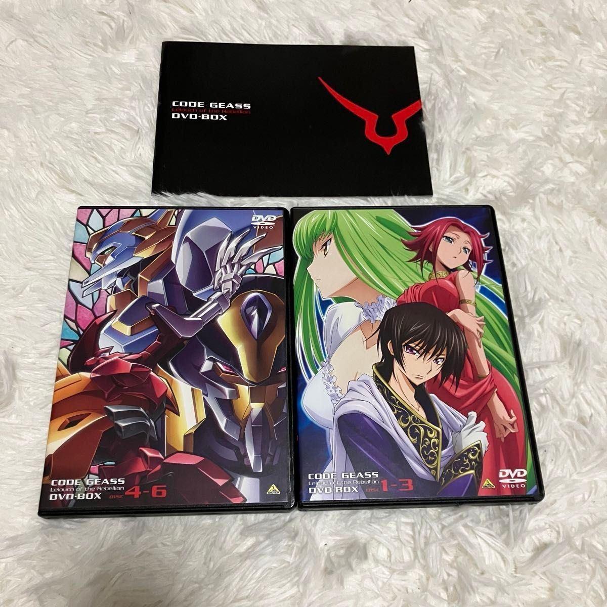 コードギアス反逆のルルーシュ DVD BOX TVアニメ版 2種セット コードギアス反逆のルルーシュ DVD BOX TVアニメ版 2種セット