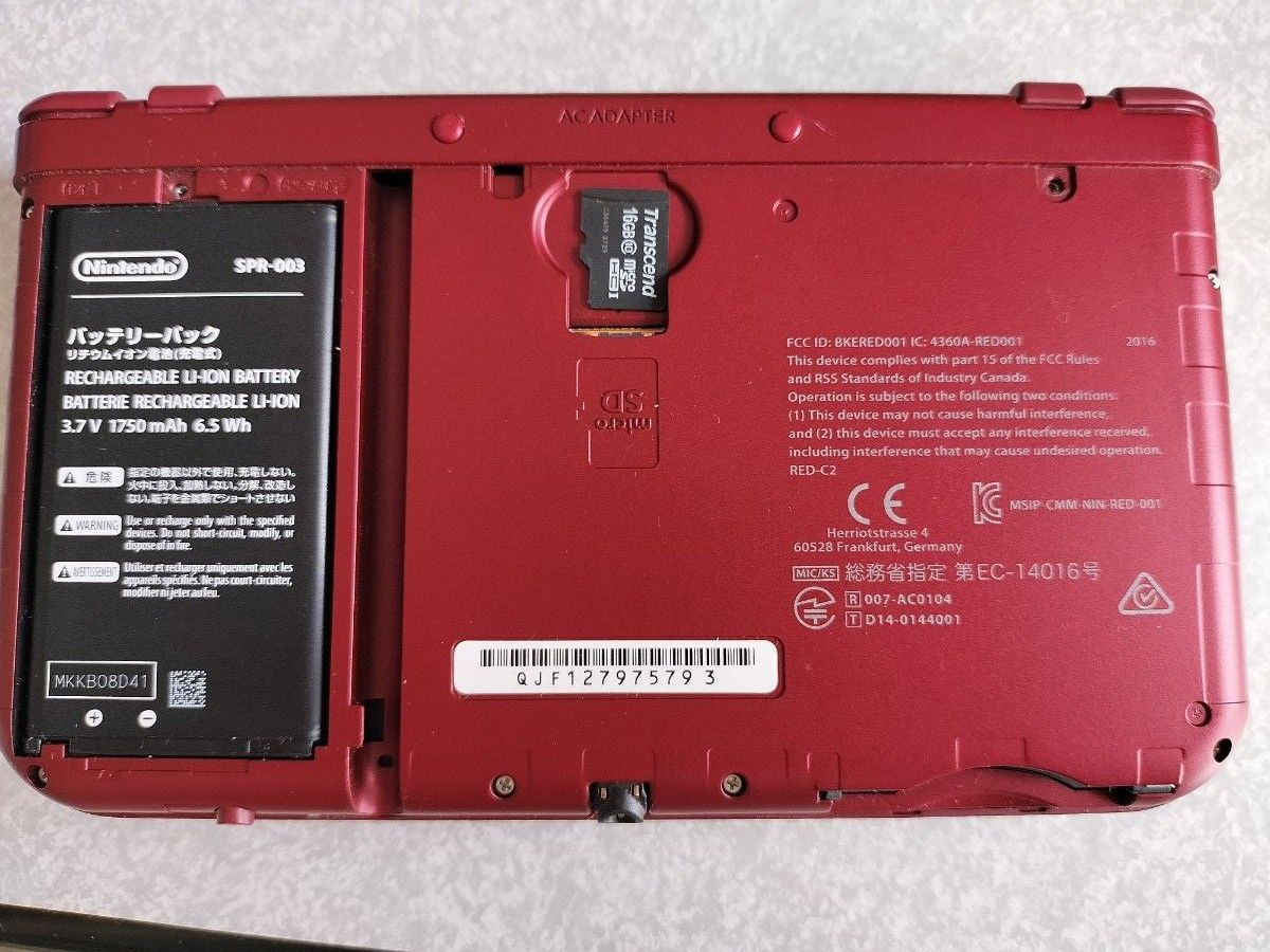 液晶美品】New ニンテンドー3DS LL メタリックレッド 本体 IPS 液晶美品】New ニンテンドー3DS LL メタリックレッド 本体 IPS