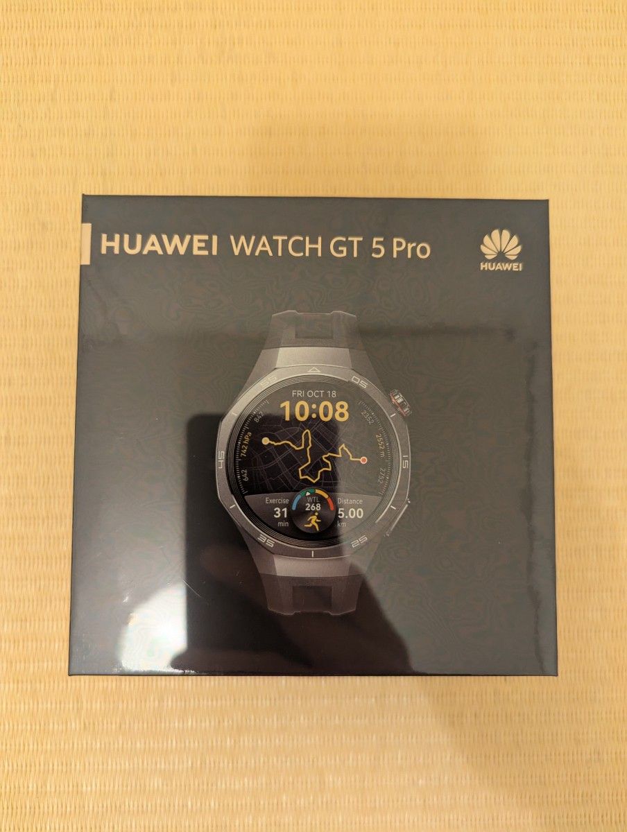 HUAWEI　WATCH GT5 PRO 46mm／Black　WATCH GT5PRO 46MM／BK