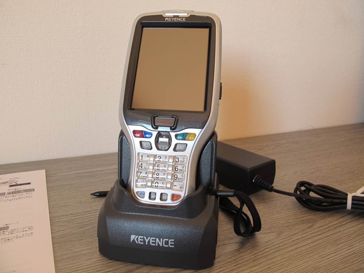 KEYENCE キーエンス ハンディターミナル BT-W100 +充電台 通信 KEYENCE キーエンス ハンディターミナル BT-W100 +充電台 通信
