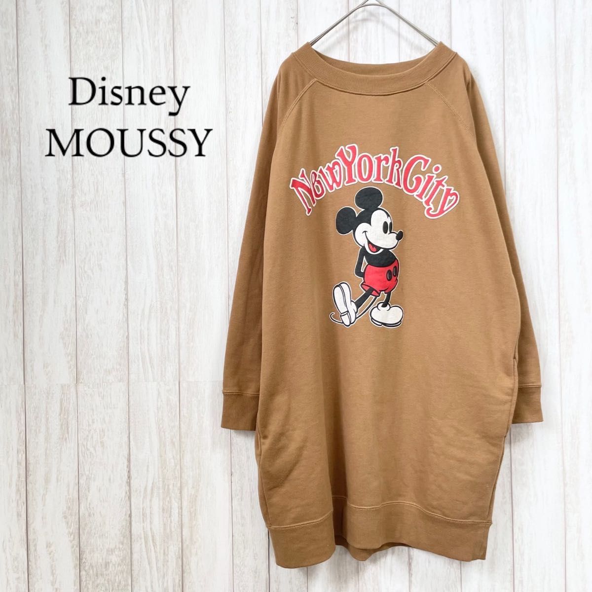 MOUSSY Disney ミッキーマウス スウェット moussy マウジー ディズニー ミッキー スウェット トレーナー