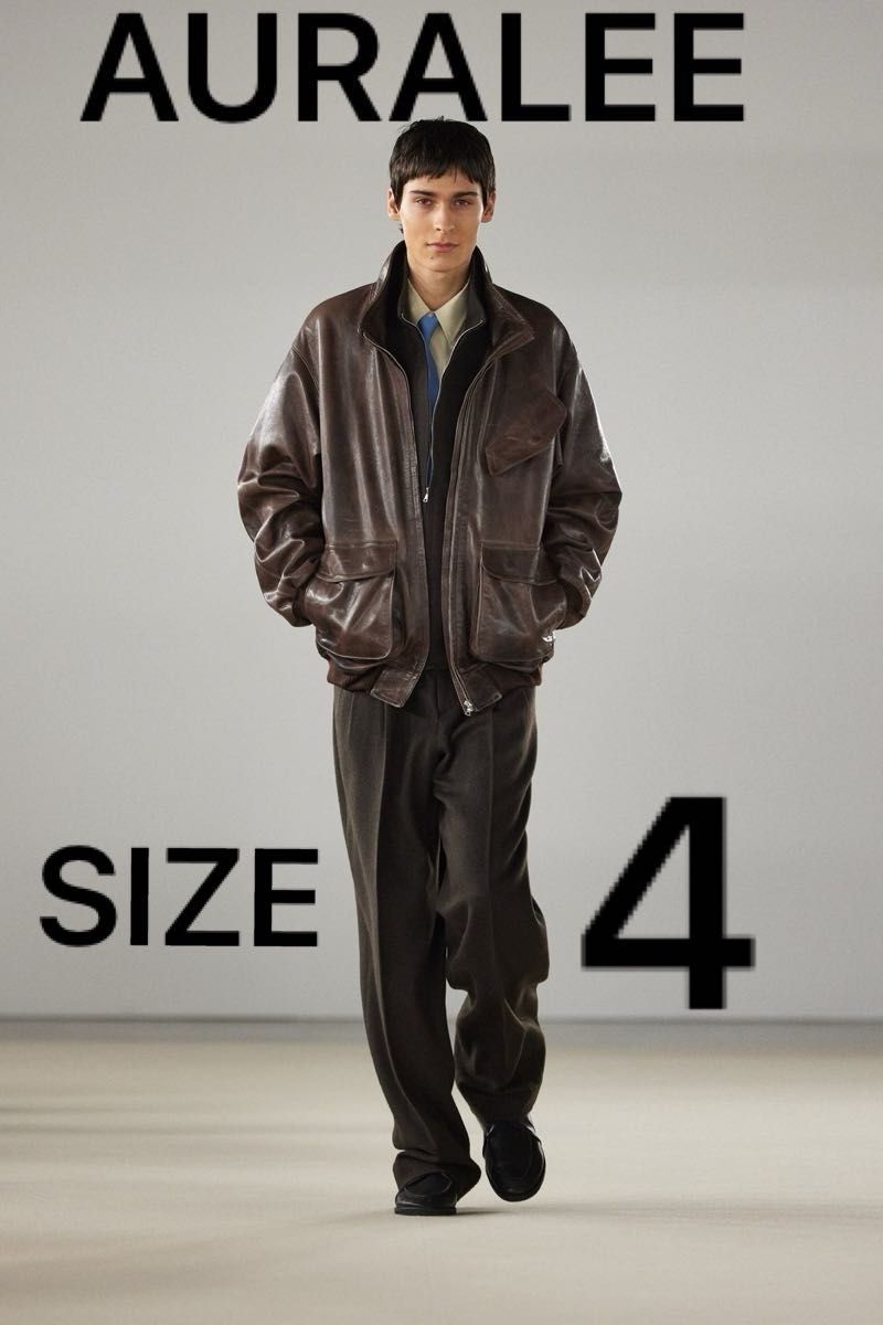 24AW AURALEE HEAVY LAMB LEATHER ZIPブルゾン|Yahoo!フリマ 24AW AURALEE HEAVY LAMB LEATHER ZIPブルゾン|Yahoo!フリマ