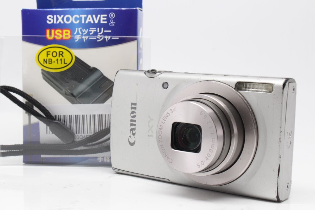 ニコ❤️Canon IXY DIGTAL 200❤️ストラップ、充電器セット付 美品 Canon IXY DIGTAL 200 ストラップ、充電器セット付