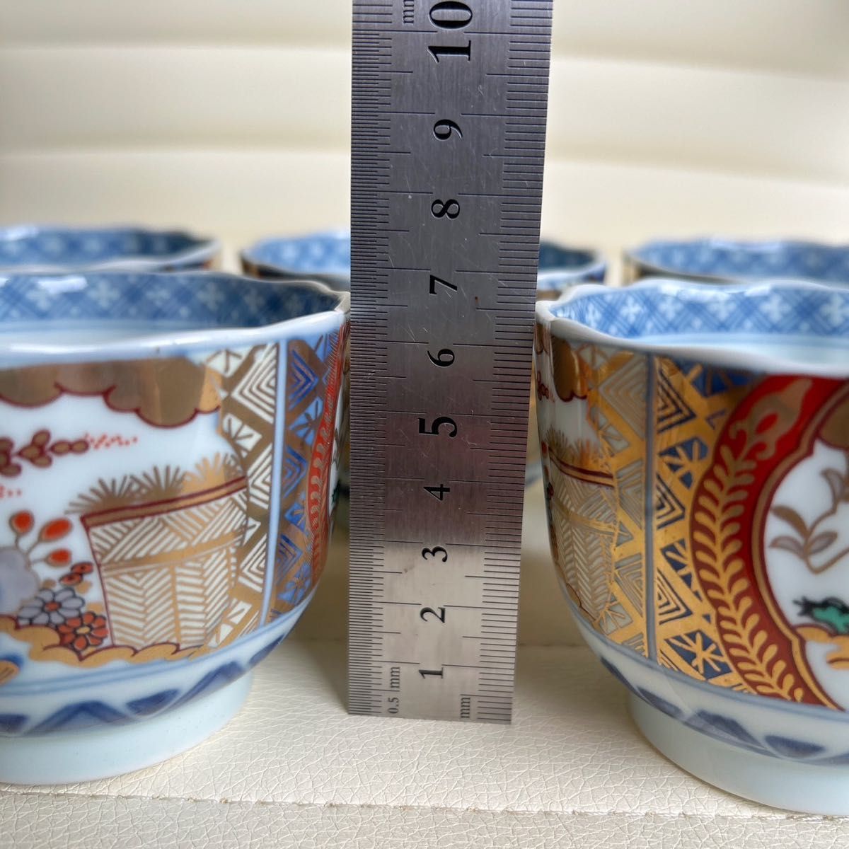 希少 三洋陶器 龍峰窯 金彩古伊万里 小鉢揃 5枚セット 蕎麦猪口 希少 三洋陶器 龍峰窯 金彩古伊万里 小鉢揃 5枚セット 蕎麦猪口
