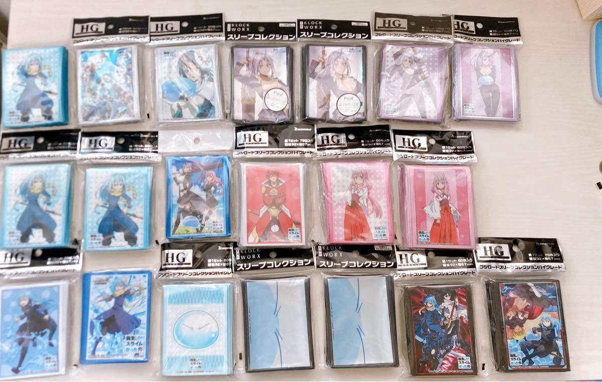 転スラ 転生したらスライムだった件 スリーブ セット まとめ売り 転スラ 転生したらスライムだった件 スリーブ セット まとめ売り