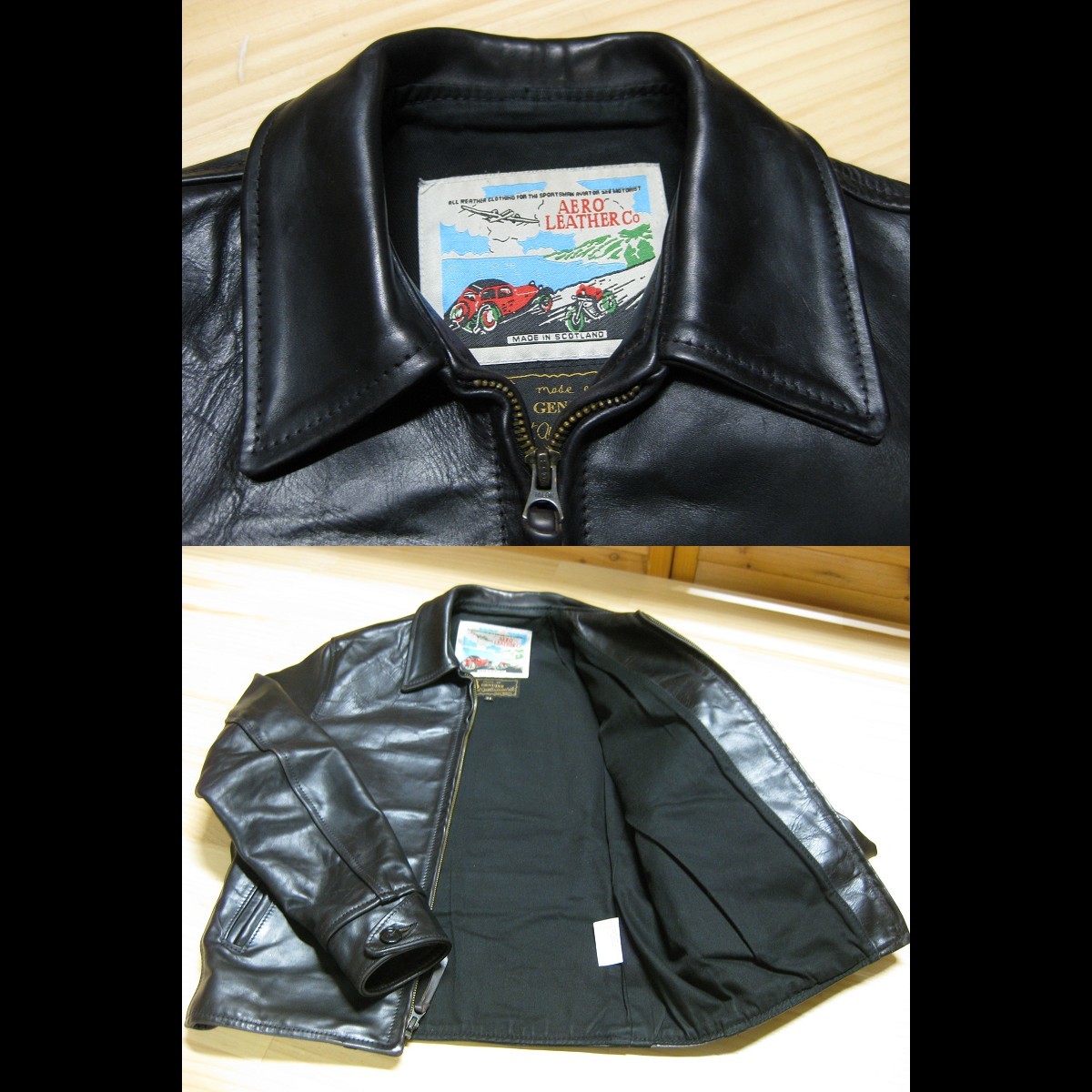 Y送料無料△699【AERO LEATHER エアロレザー】スコットランド製 ホース