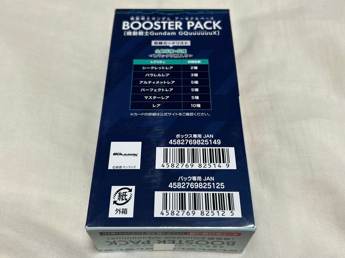 機動戦士ガンダム アーセナルベース BOOSTER PACK 機動戦士 機動戦士ガンダム アーセナルベース BOOSTER PACK 機動戦士