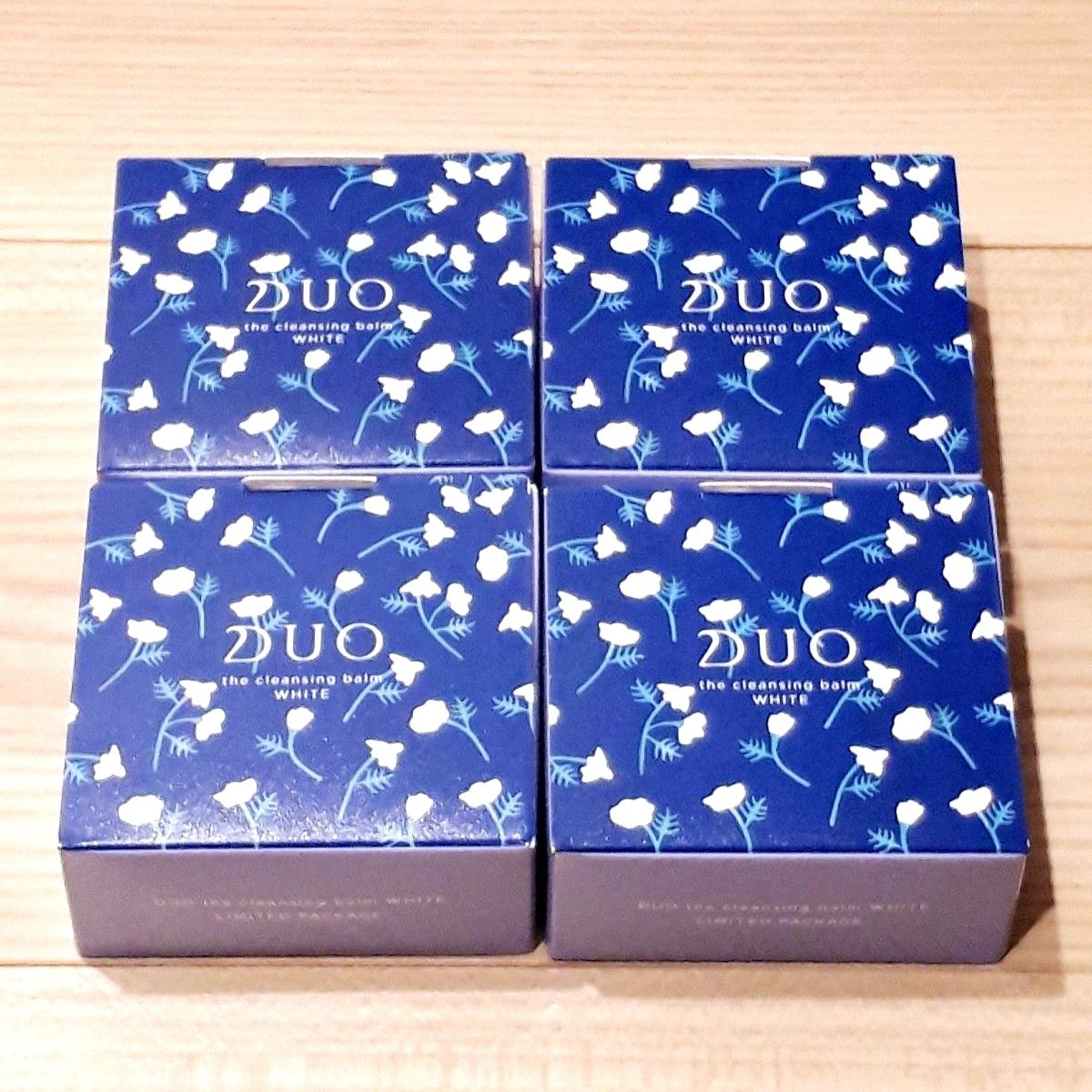 デュオ ザ クレンジングバーム ホワイト 45g 4個セット