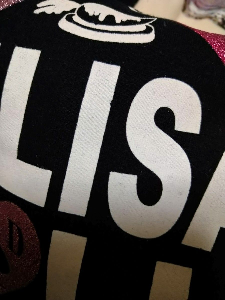 L0201 リズリサドール LizLiSADOLL ウサビッチ 長袖Tシャツ 黒 L0201 リズリサドール LizLiSADOLL ウサビッチ 長袖Tシャツ 黒