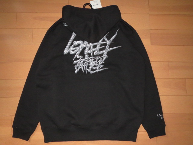 送料無料発送 LONELY 論理 #12 VAZVERTコラボ METALIC HOODIE プル ...